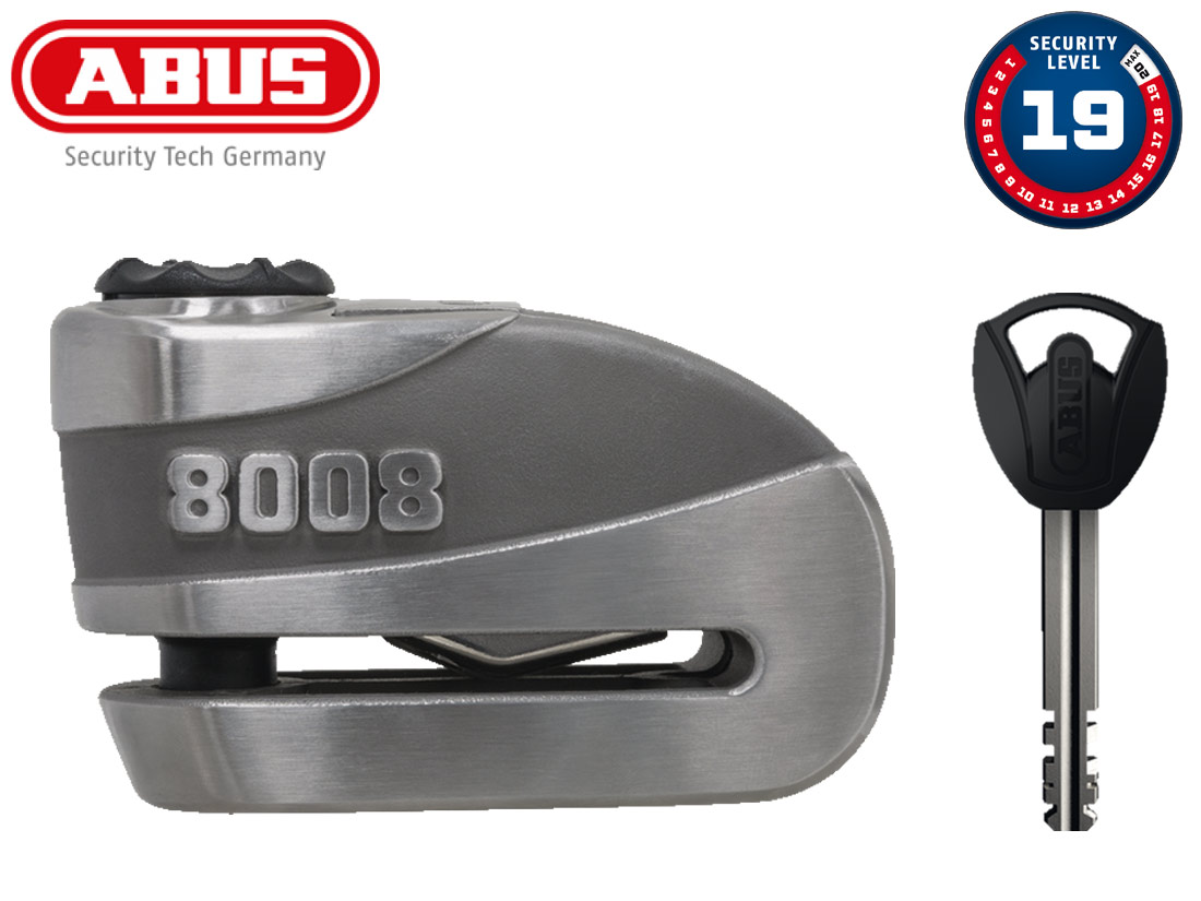 Κλειδαριά Δισκοφρένου με Συναγερμό ABUS Detecto 8008 Κλειδαριά Δισκοφρένου με Συναγερμό ABUS Detecto 8008